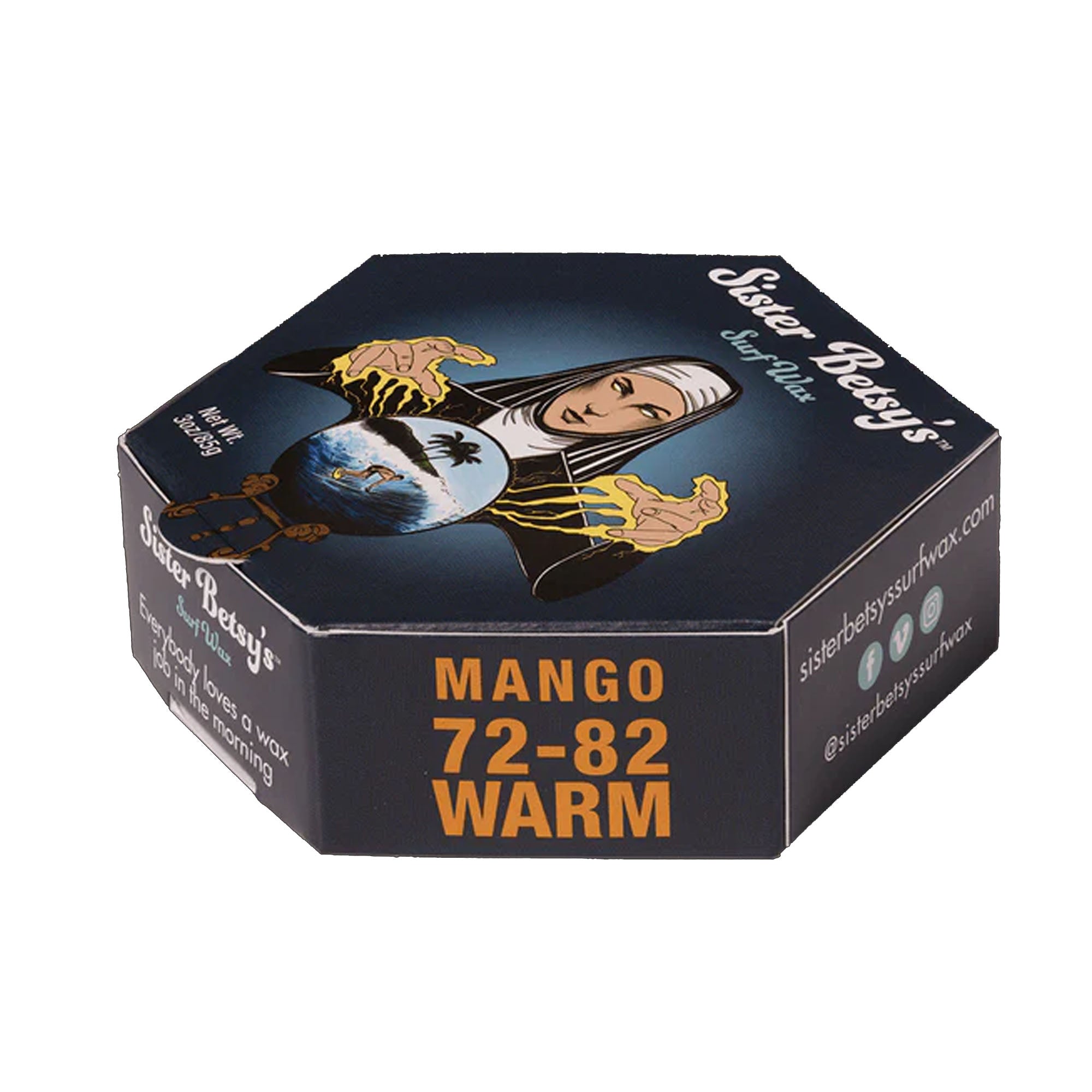 Sister Betsy's Mango Surf Wax - Warm