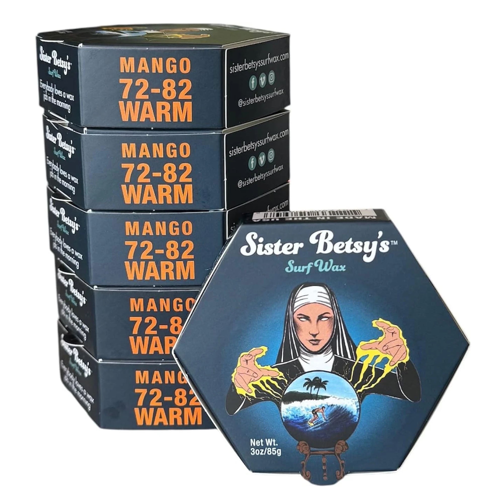 Sister Betsy's Mango Surf Wax - Warm