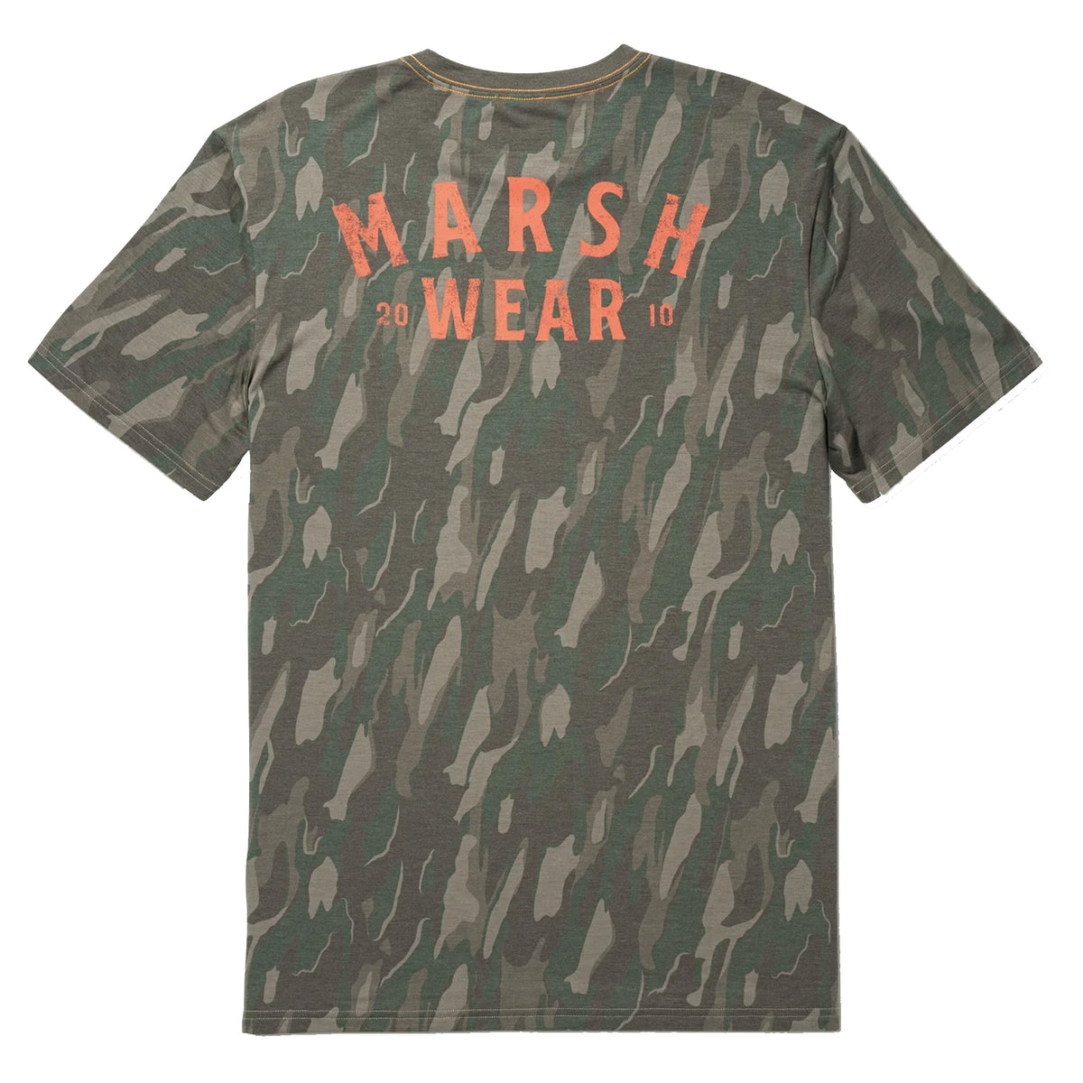 Marsh Wear Stackhouse Tech Men's S/S T-Shirt - Thyme Lowland Camo