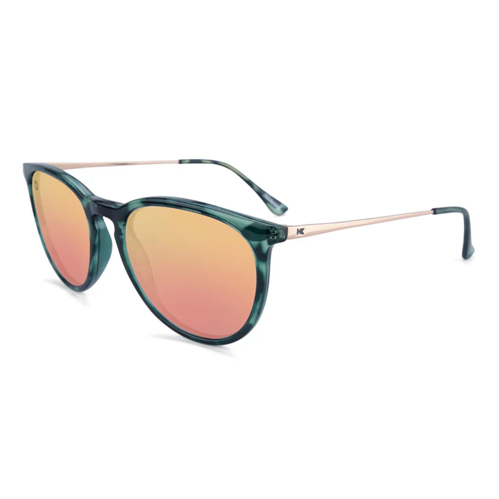 Knockaround Mary Janes Women's Sunglasses - Slate Tortoise Shell/Rose Gold Polarized