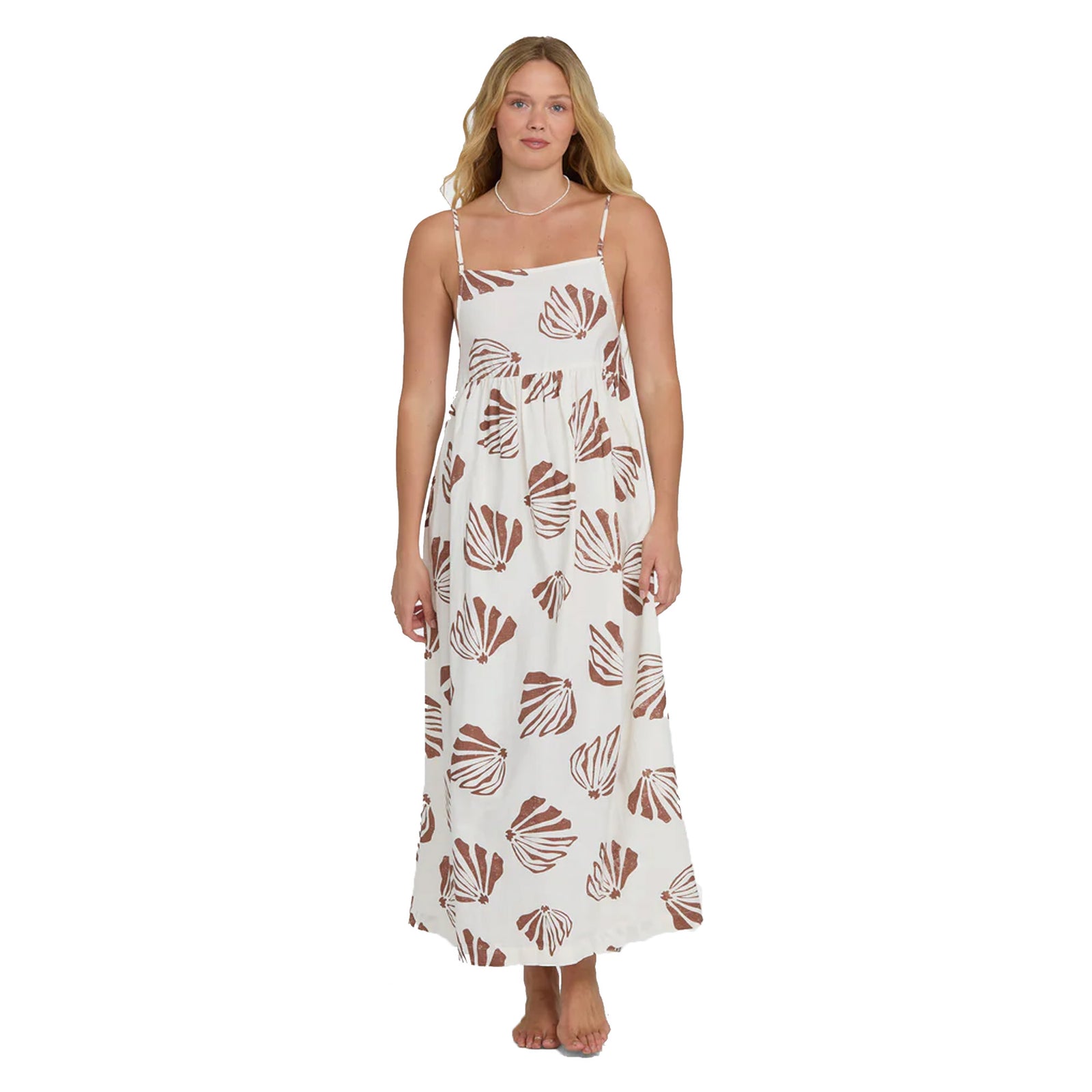 Billabong Undone Maxi Cover-Up Women's Dress - Salt Crystal