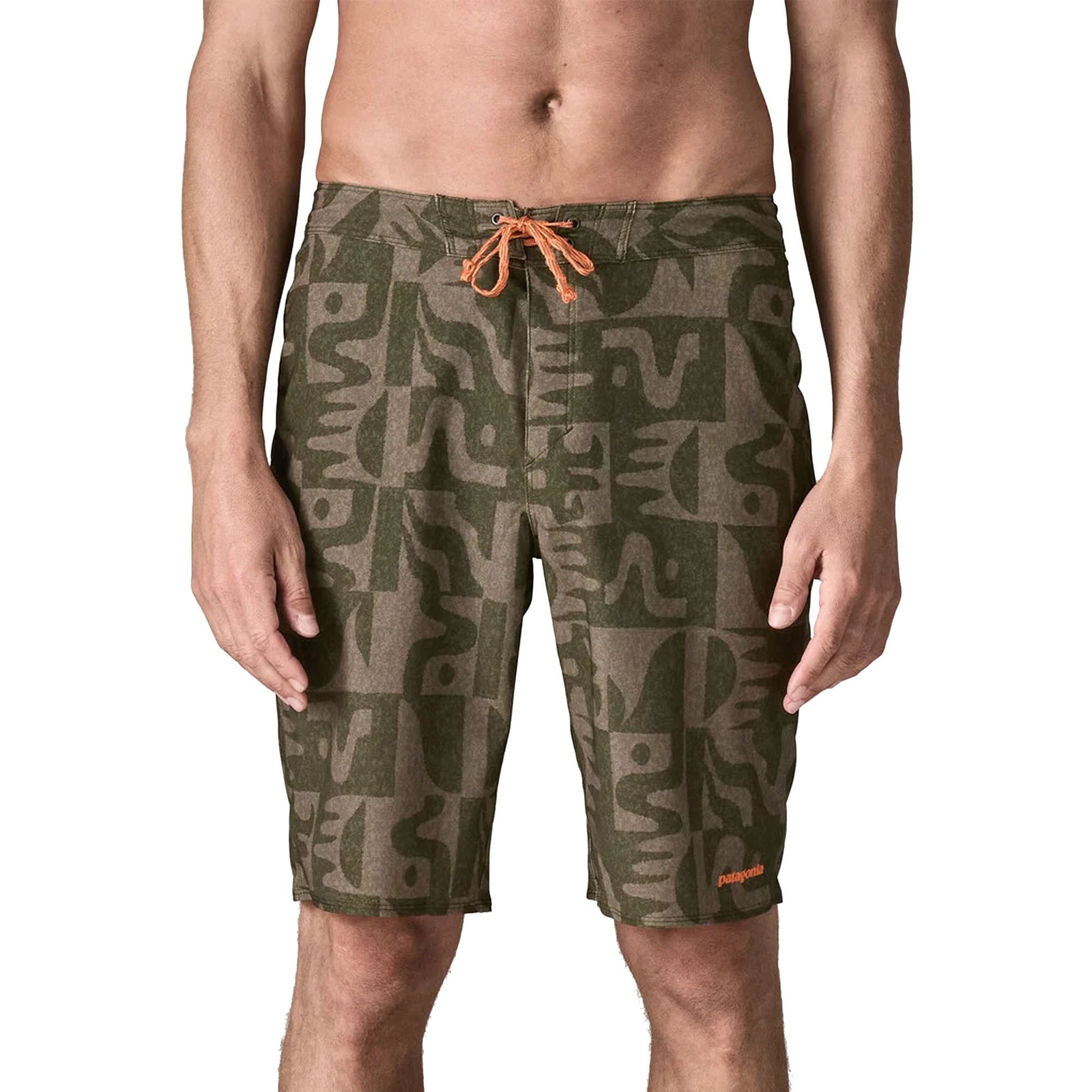 Patagonia Hydropeak 21" Men's Boardshorts - Mother Tree Basin Green