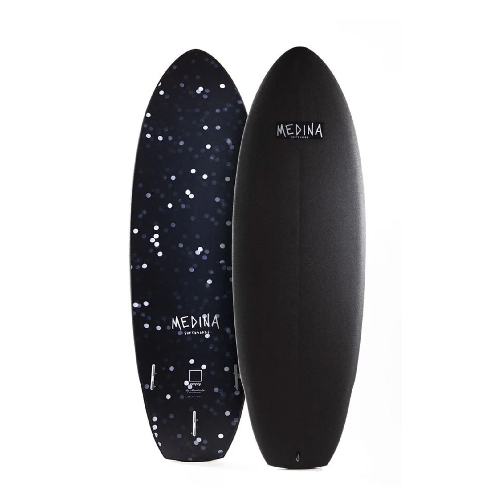 Medina Spot 5'8 Soft Surfboard - Black