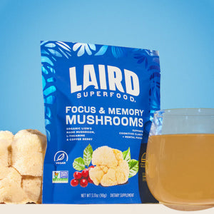 Laird Superfood Focus and Memory Mushrooms - 3.17oz