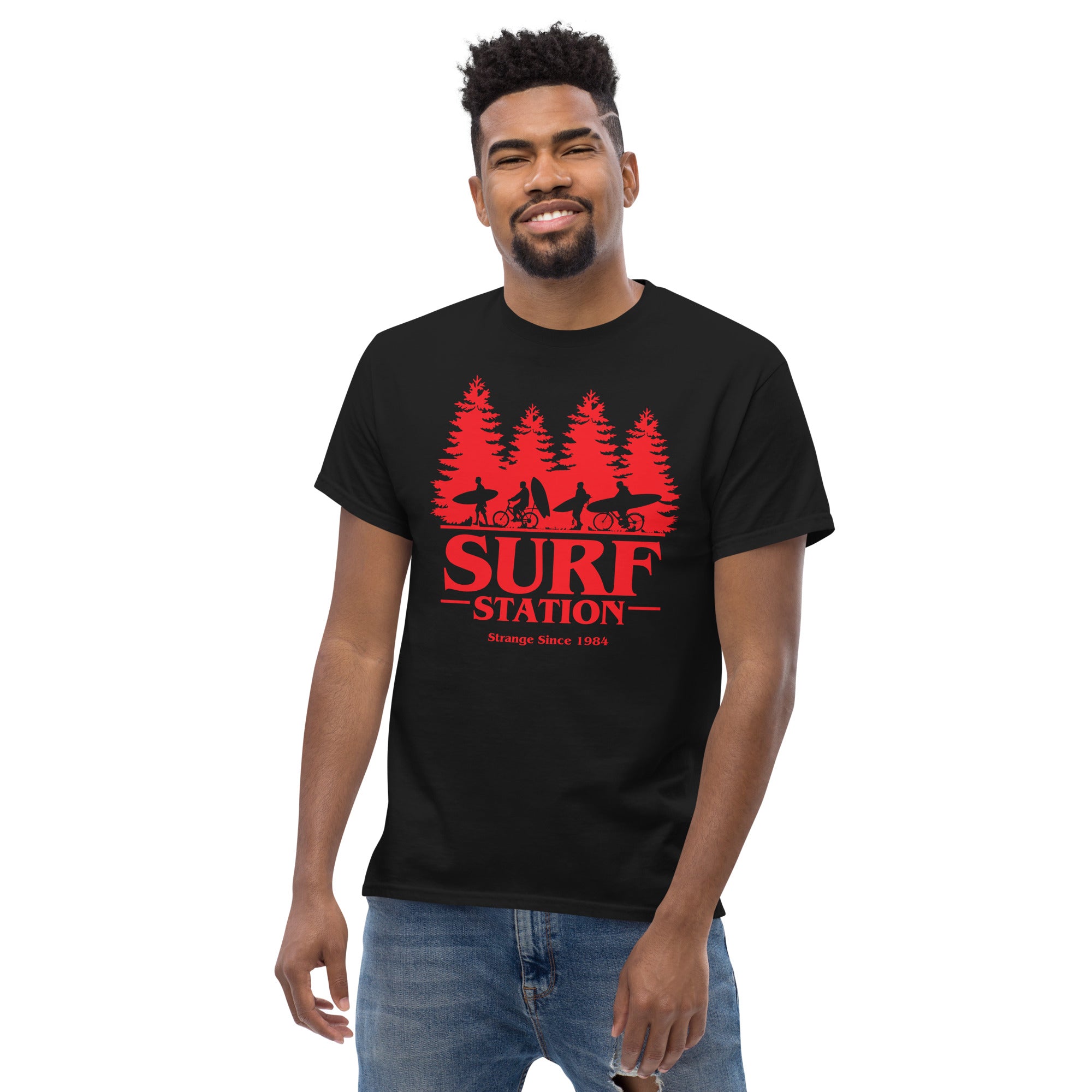 Surf Station Stranger Station Men's S/S T-Shirt