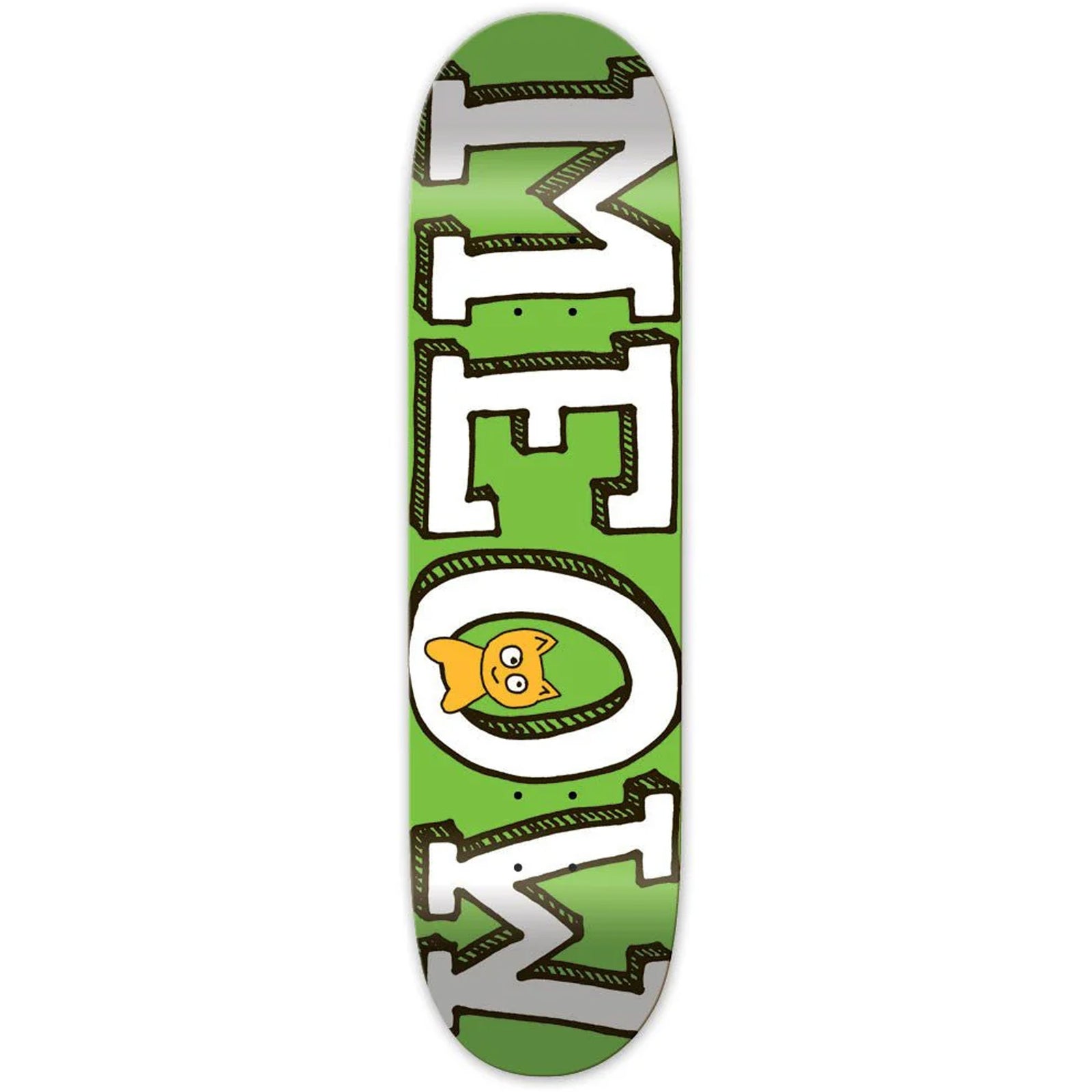 Meow Logo 8.25" Skateboard Deck
