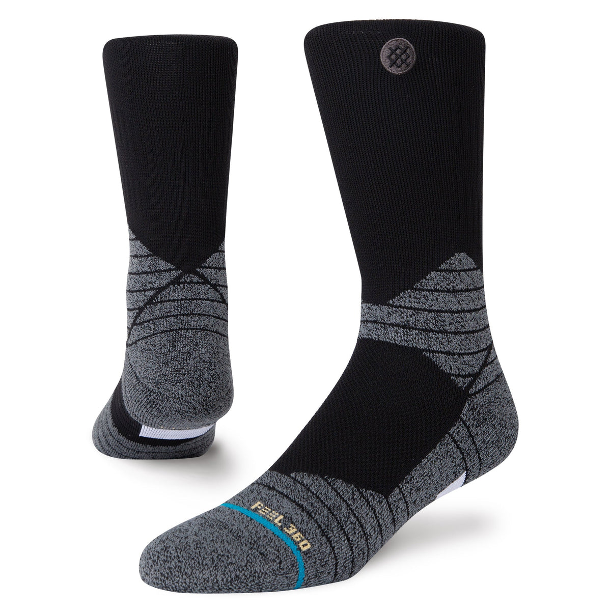 Stance Sport Mid Cushion Men's Socks - Black