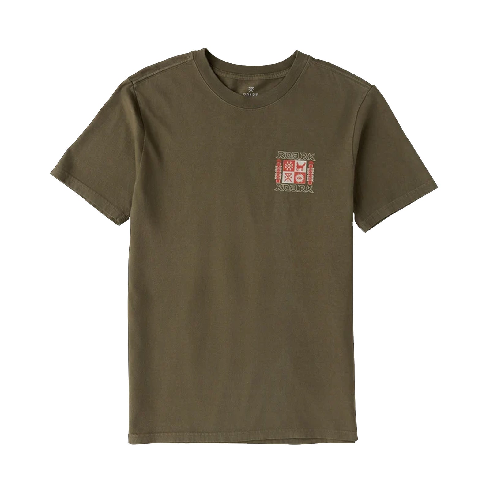 Roark Enjoy Nature Premium Men's S/S T-Shirt - Military