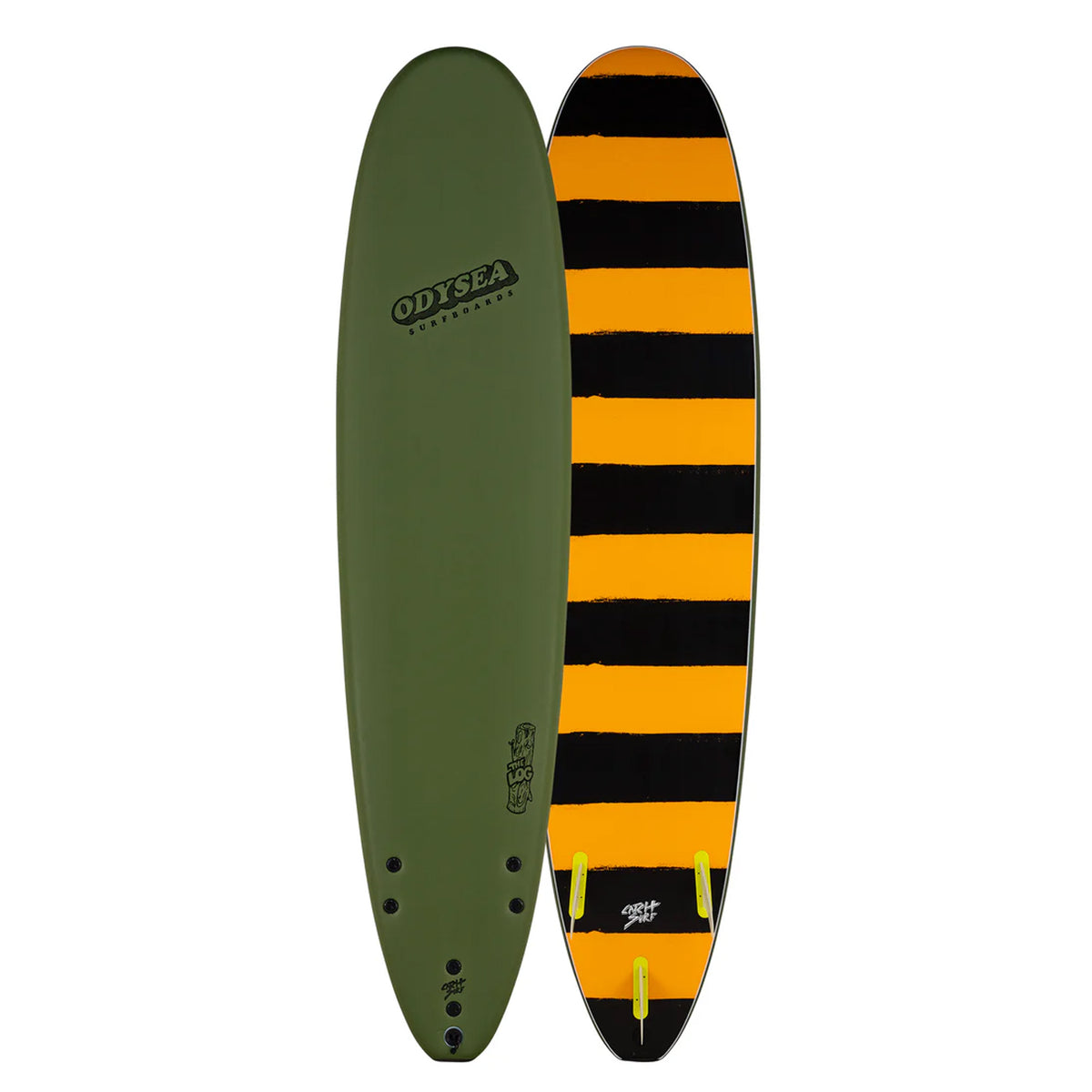 Catch Surf Log 8'0 Soft Surfboard - Military Green