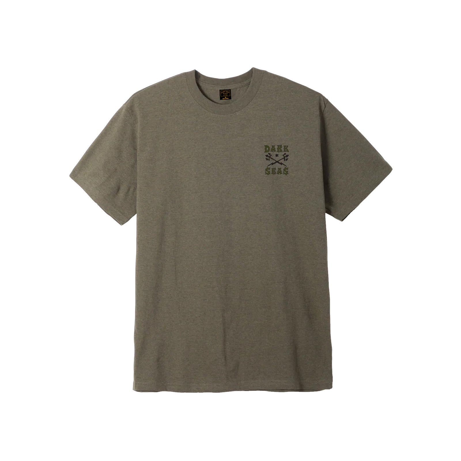 Dark Seas Foremost Blended Men's S/S T-Shirt - Military Green Heather