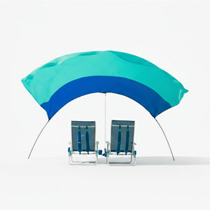 SHIBUMI Shade Classic Mini Beach Tent with Wind Assist - Ocean