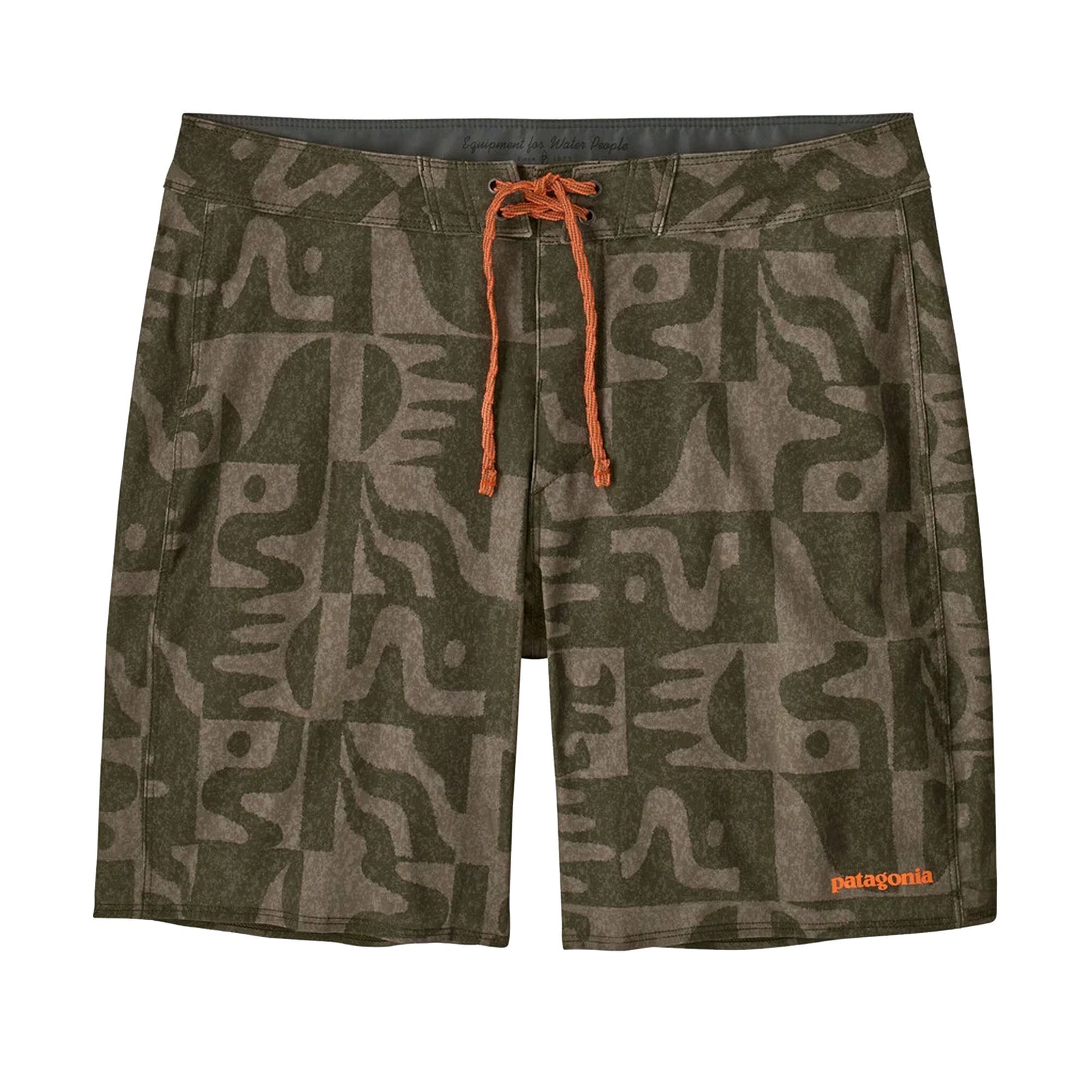 Patagonia Hydropeak 18" Men's Boardshorts - Mother Tree Basin Green