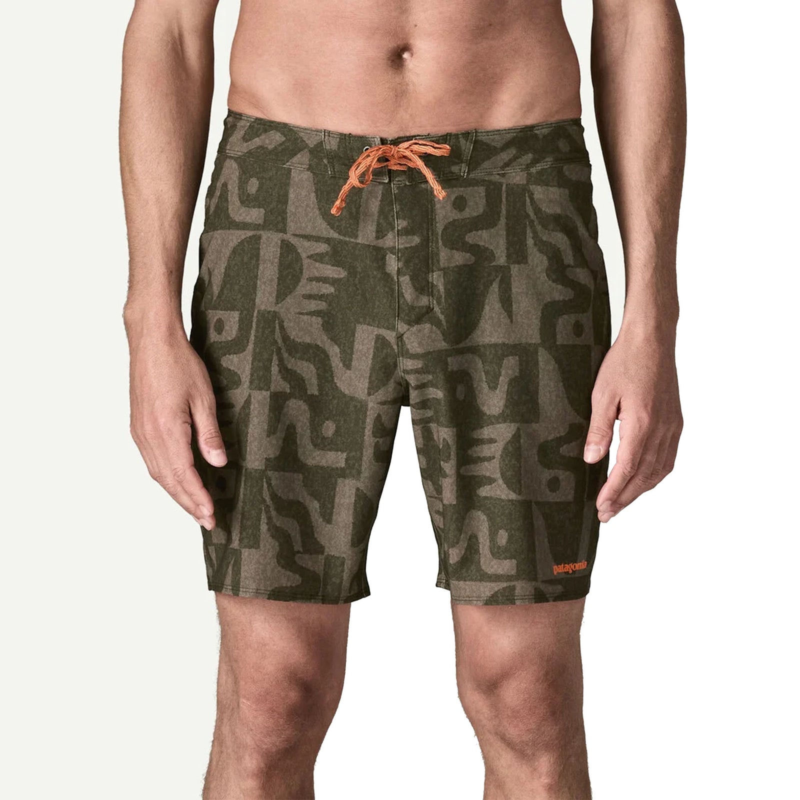 Patagonia Hydropeak 18" Men's Boardshorts - Mother Tree Basin Green