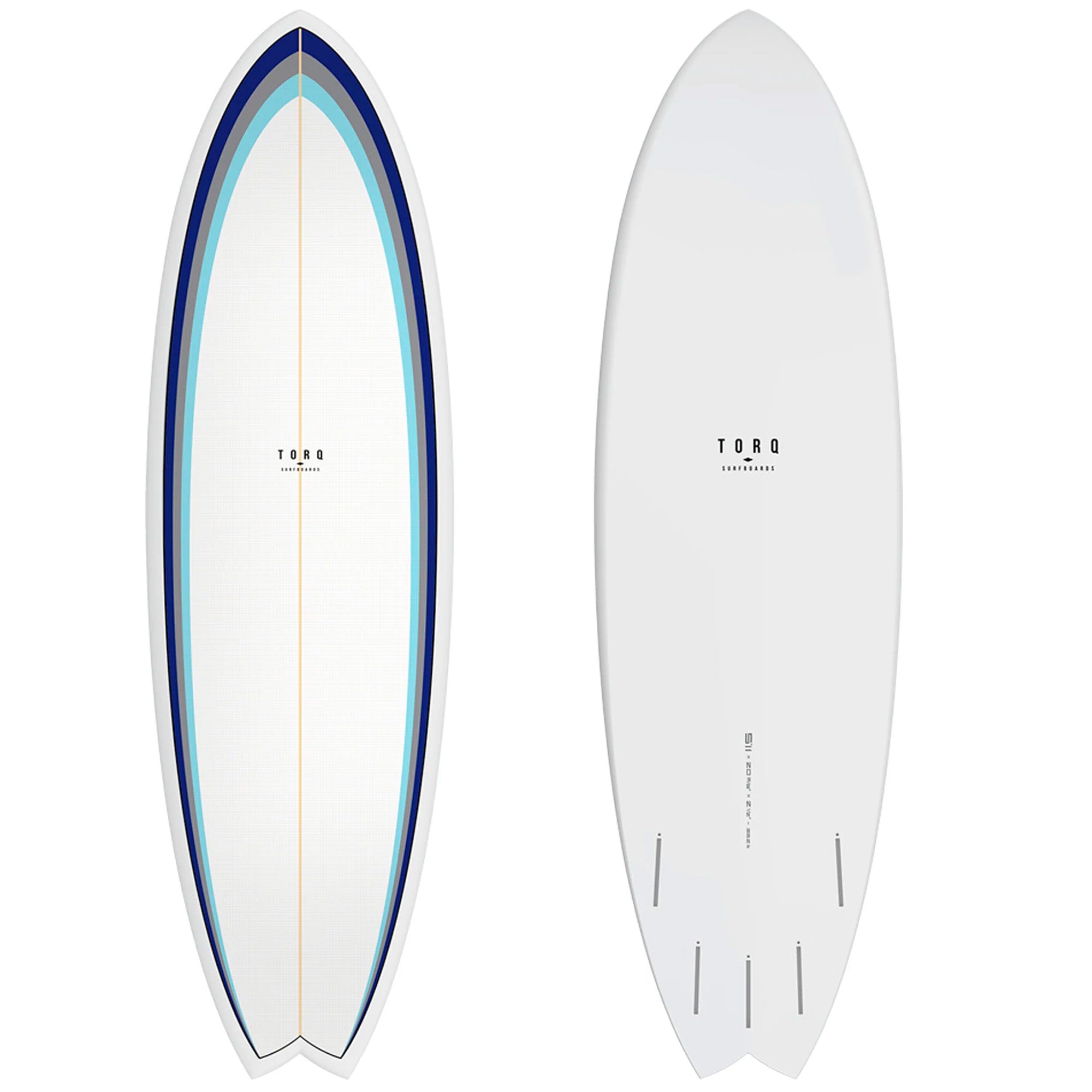 Torq Mod Fish Red Torq Mod Fish Surfboard - Surf Station Store