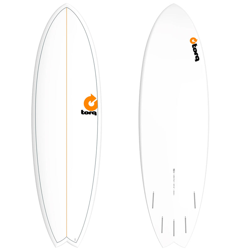 Torq Mod Fish Red Torq Mod Fish Surfboard - Surf Station Store