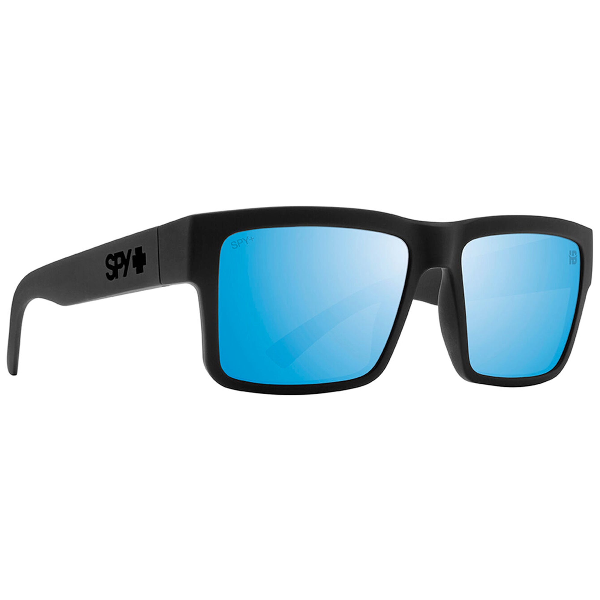 Spy Montana Men's Sunglasses Soft Matte Black/Happy Boost Ice