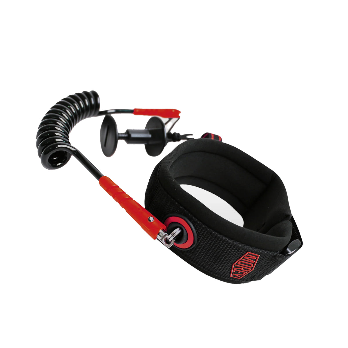 Morey Bodyboard Wrist Leash - Black/Red