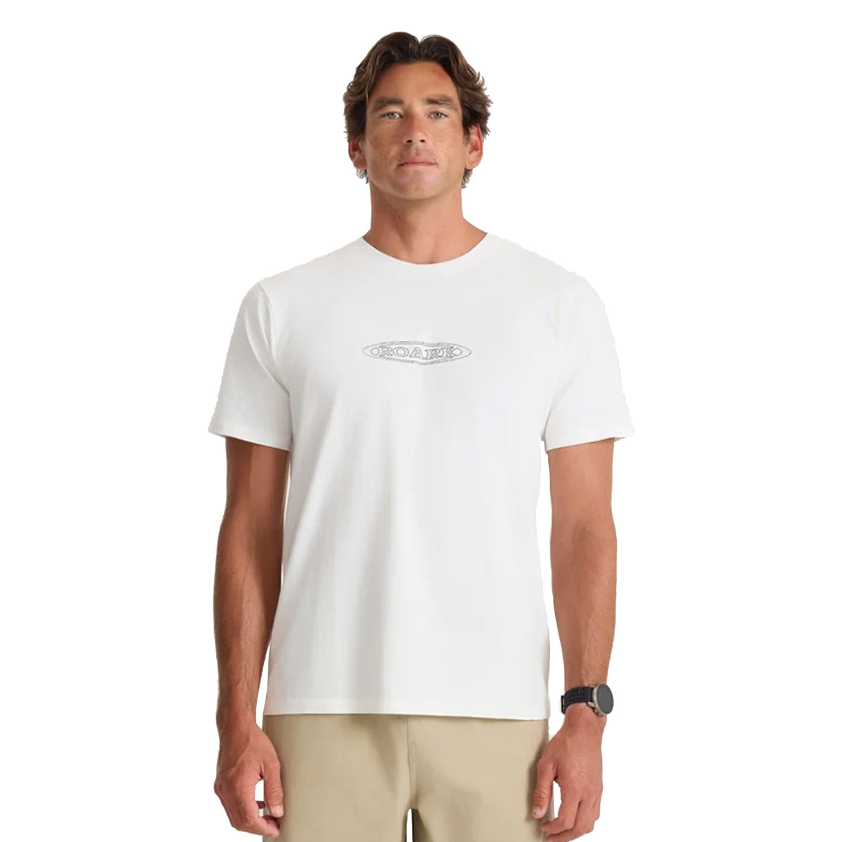 Roark Moto Premium Men's S/S T-Shirt - Off White