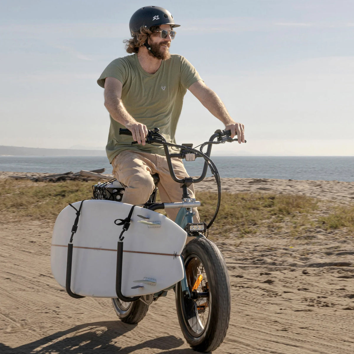 Moved By Bike E-Bikie Shortboard Bike Rack