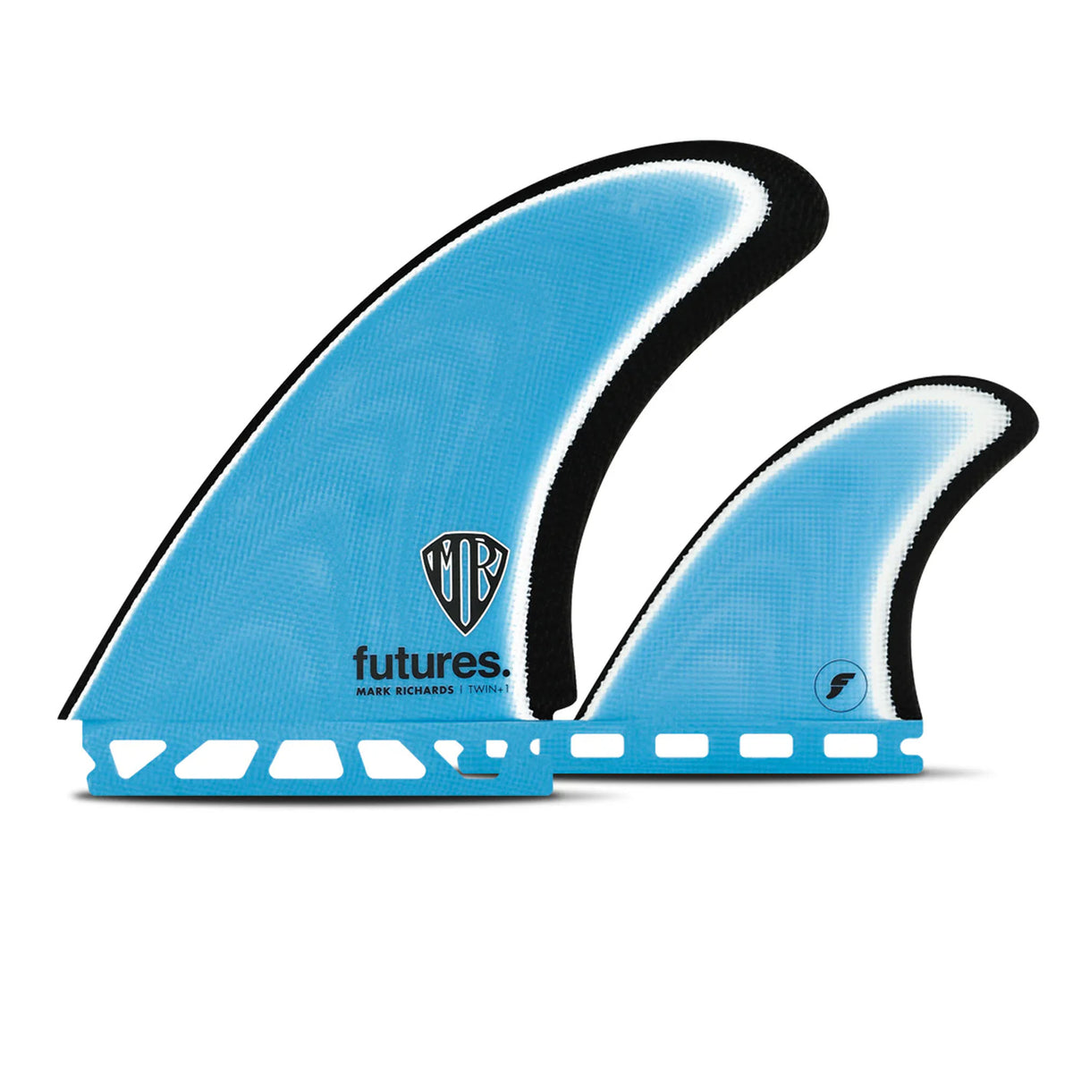 Futures Mark Richards 2+1 Surfboard Fins - Blue