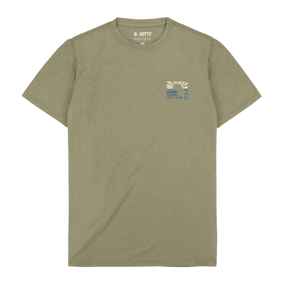 Jetty Striker Men's S/S T-Shirt - Mustard
