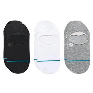 Stance Casual No Show 3-Pack Men's Socks - Multi