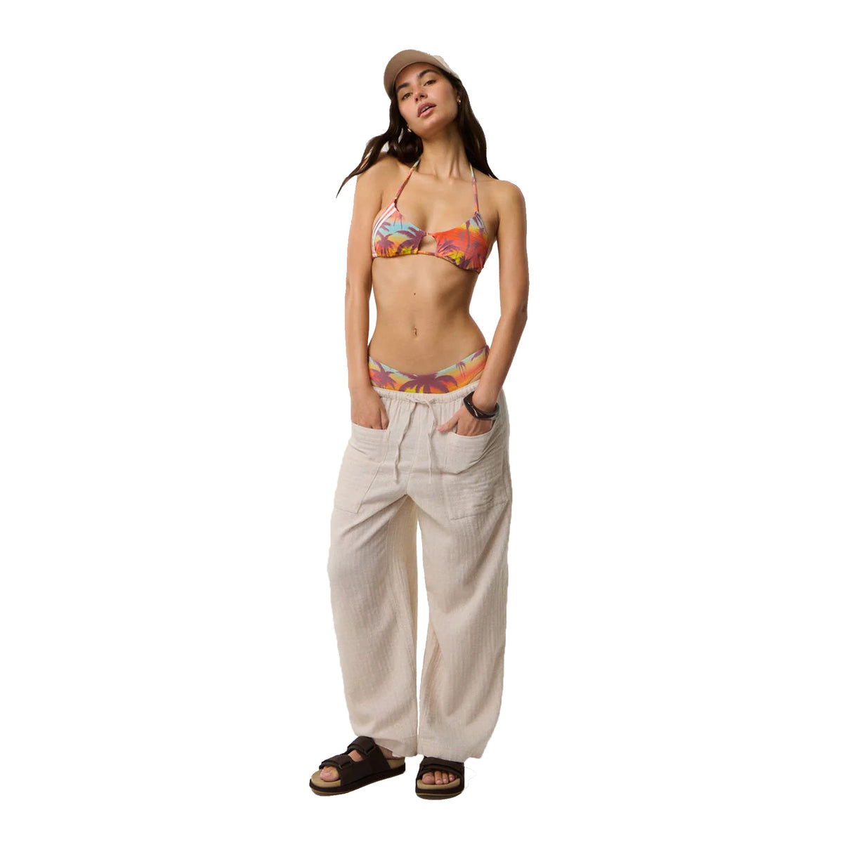 Rip Curl Retro Revival Triangle Women's Bikini Top - Multi