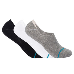 Stance Casual No Show 3-Pack Men's Socks - Multi