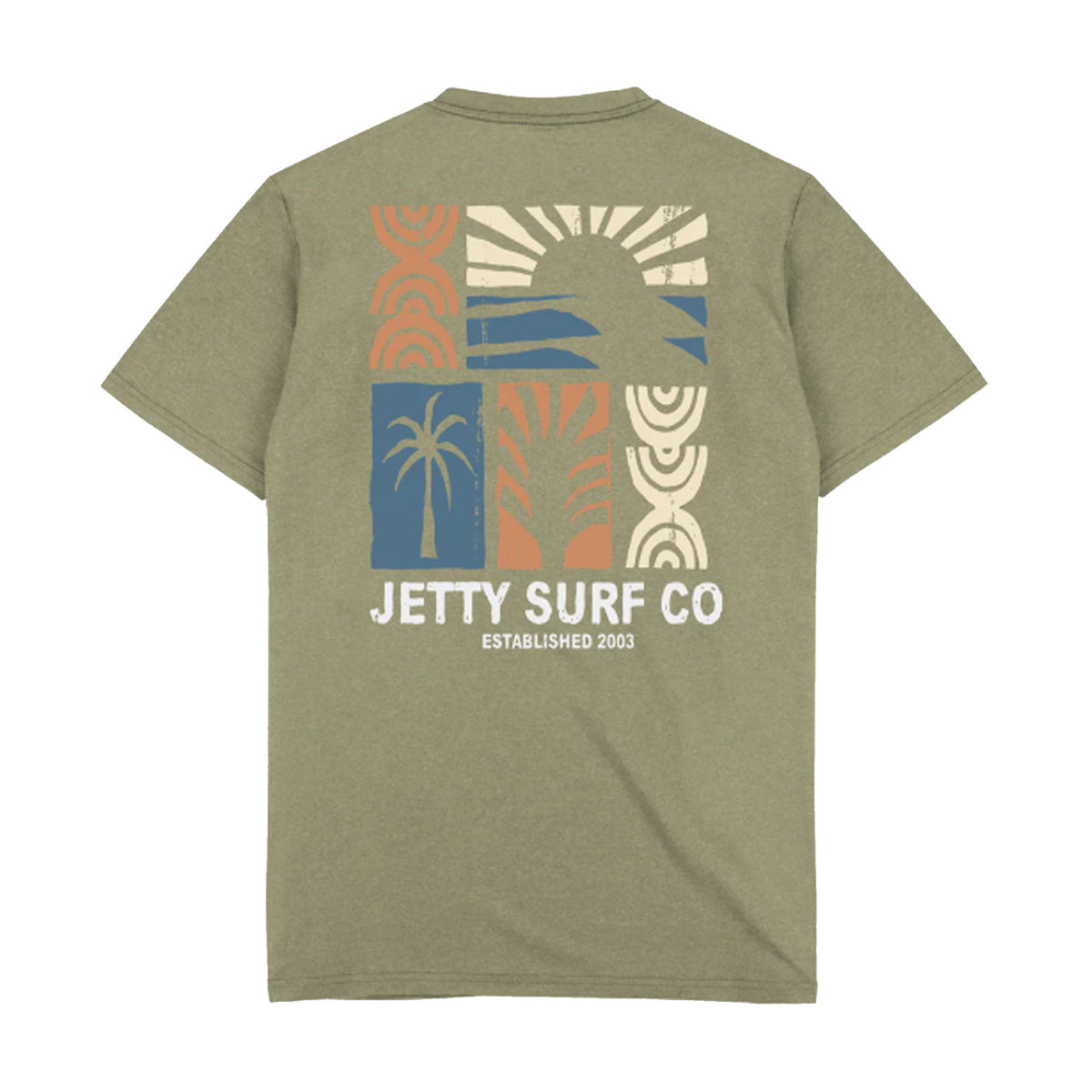 Jetty Striker Men's S/S T-Shirt - Mustard