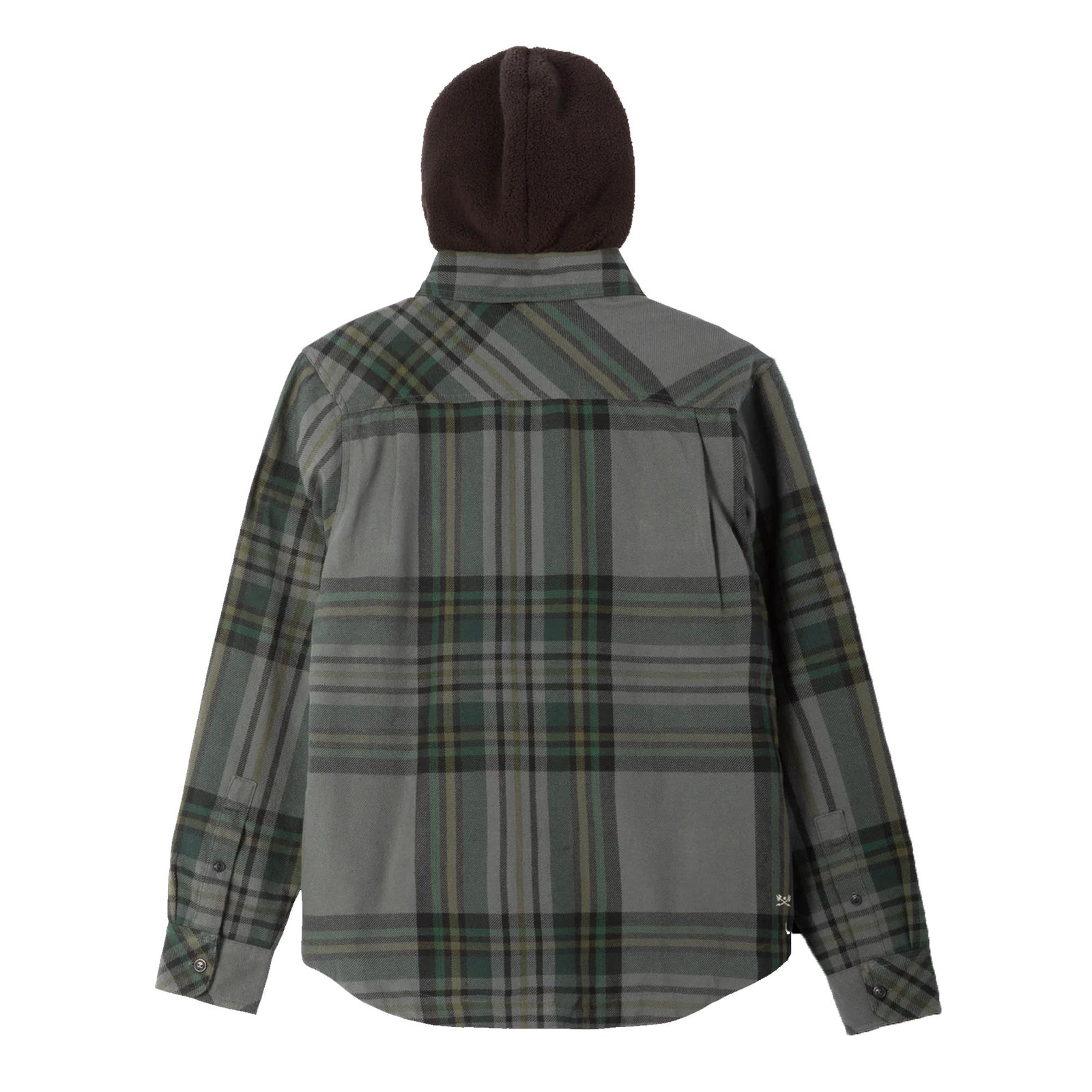 Dark Seas Lytle Hooded Men's L/S Flannel - Navy