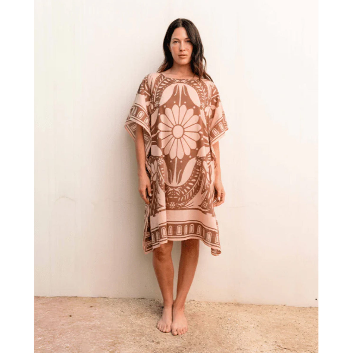 Sand Cloud Nippon Daisy Cover Up Women's Cover Up - Blush