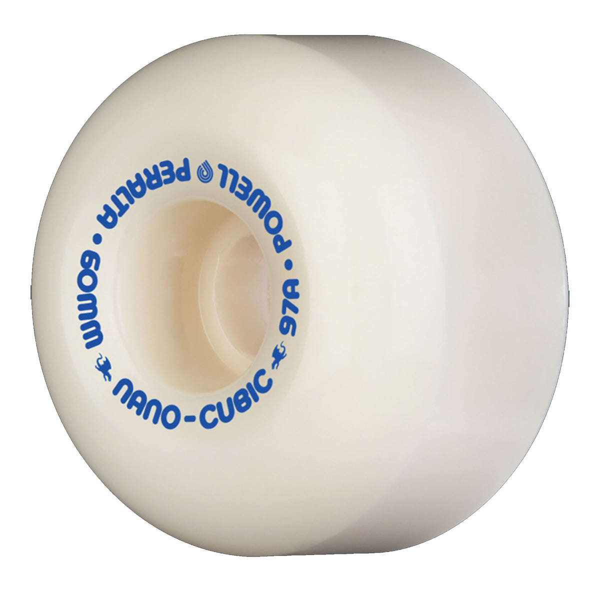 Powell Peralta DF Nano 60mm 97a Skateboard Wheels - White