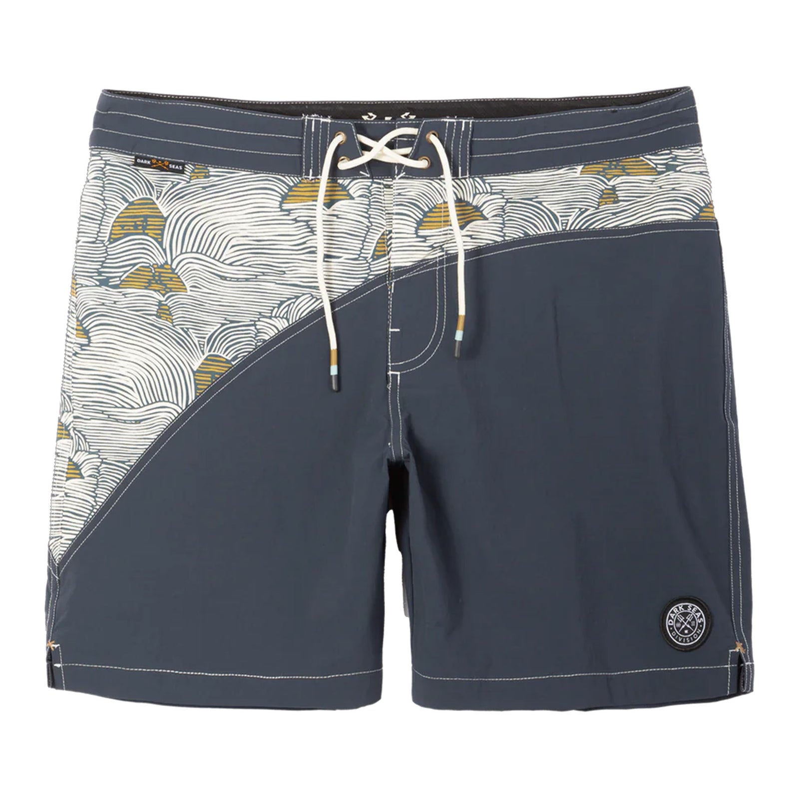 Dark Seas Aliso Men's 18" Boardshorts - Navy/Antique
