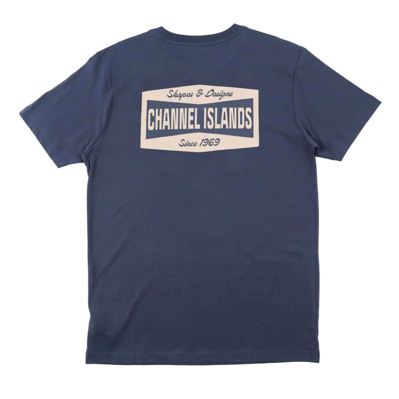 Channel Islands Shapes And Designs Men's S/S T-Shirt - Navy