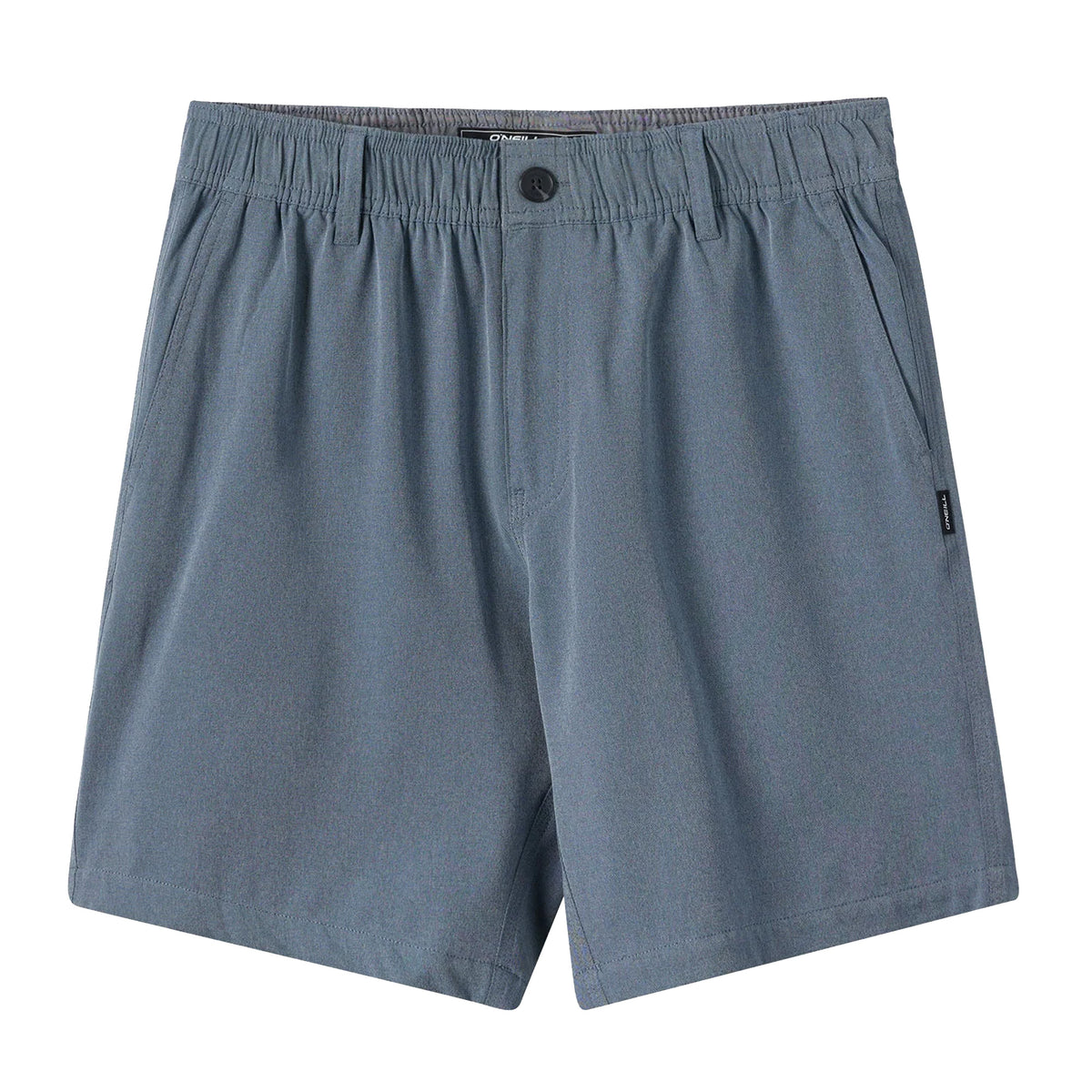 O'Neill Reserve Light Check Elastic Waist Hybrid 18" Men's Walkshorts - Navy