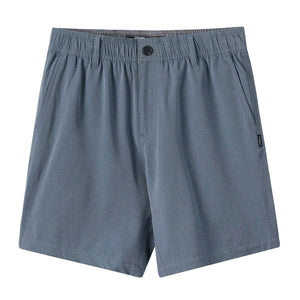 O'Neill Reserve Light Check Elastic Waist Hybrid 18" Men's Walkshorts - Navy