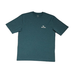 Rip Curl Stack UPF50 Men's S/S Rashguard - Navy Marle
