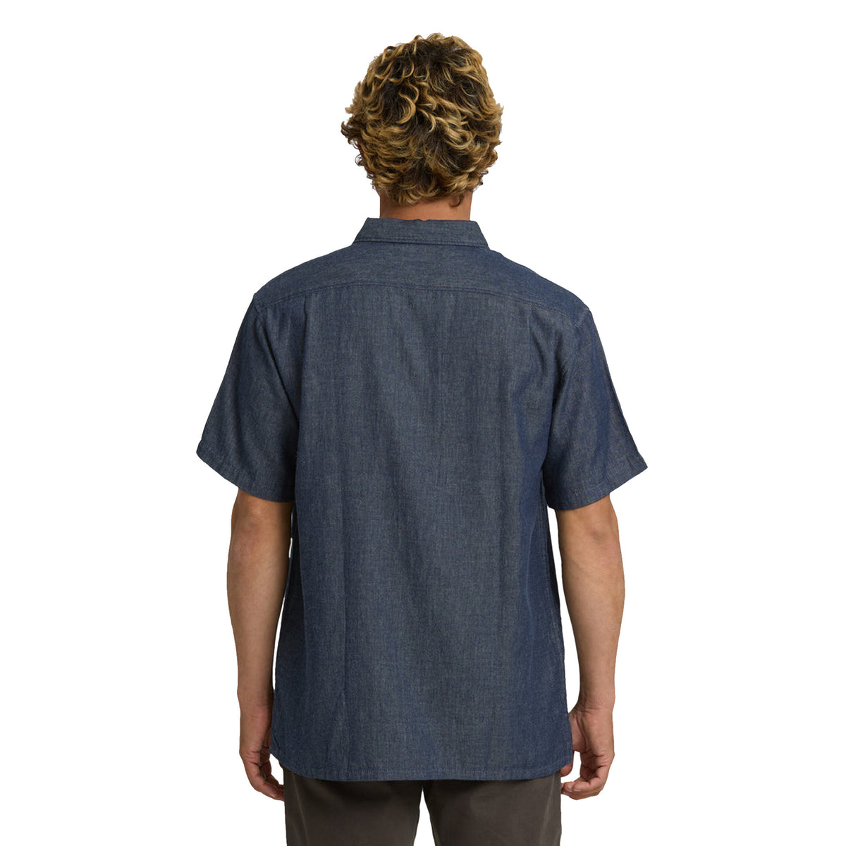 Billabong Cordoba Men's S/S Dress Shirt - Navy