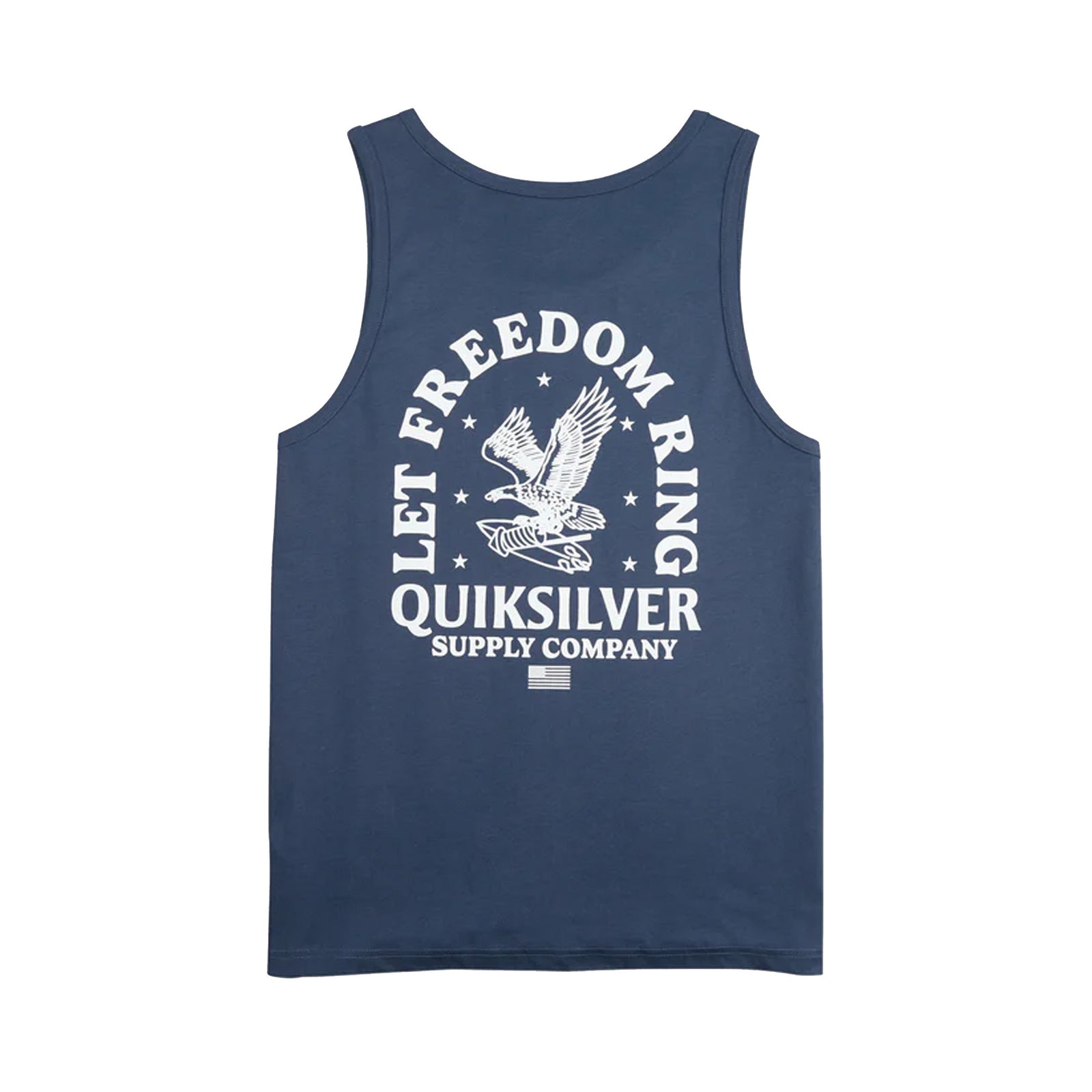 Quiksilver Freedom Ring Men's Tank Top - Dark Denim