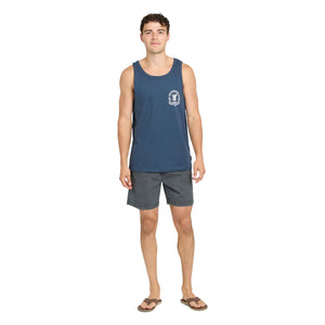 Quiksilver Freedom Ring Men's Tank Top - Dark Denim