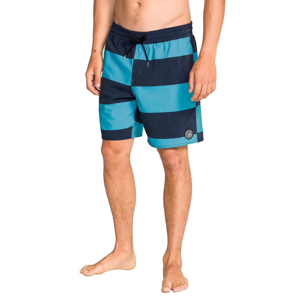 Volcom Phyche Cotton 17" Men's Boardshorts - Navy