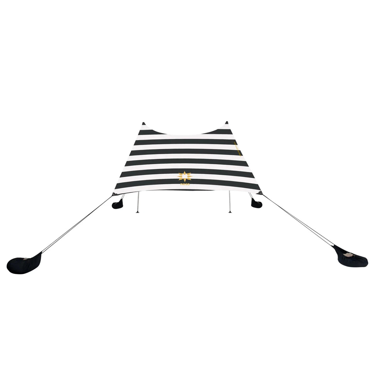 Neso 1 Prints Beach Tent - Black/White Stripes