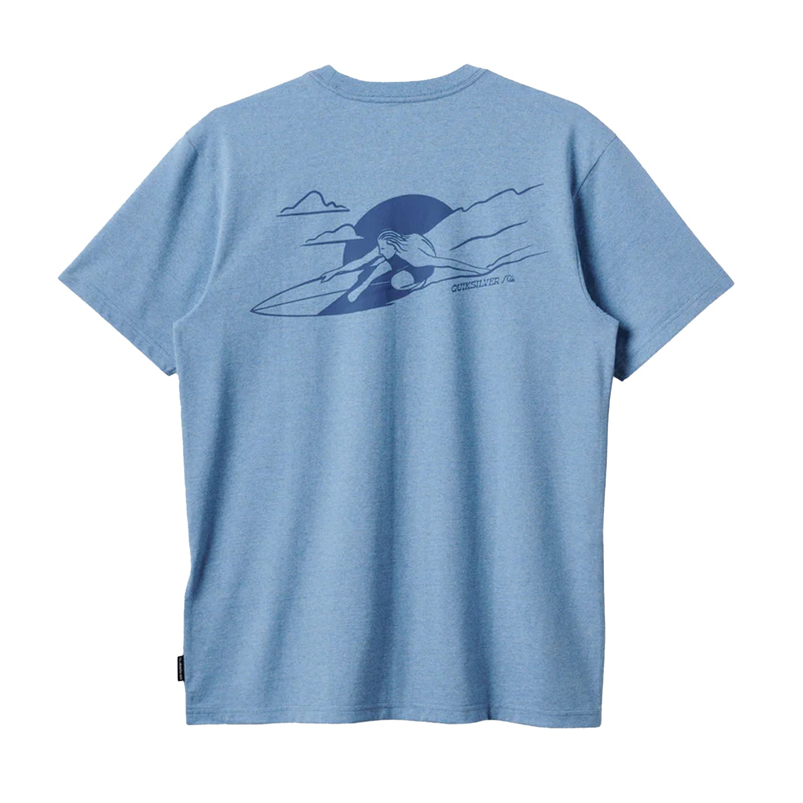 Quiksilver Rail Grab Men's S/S T-Shirt - Niagara Heather