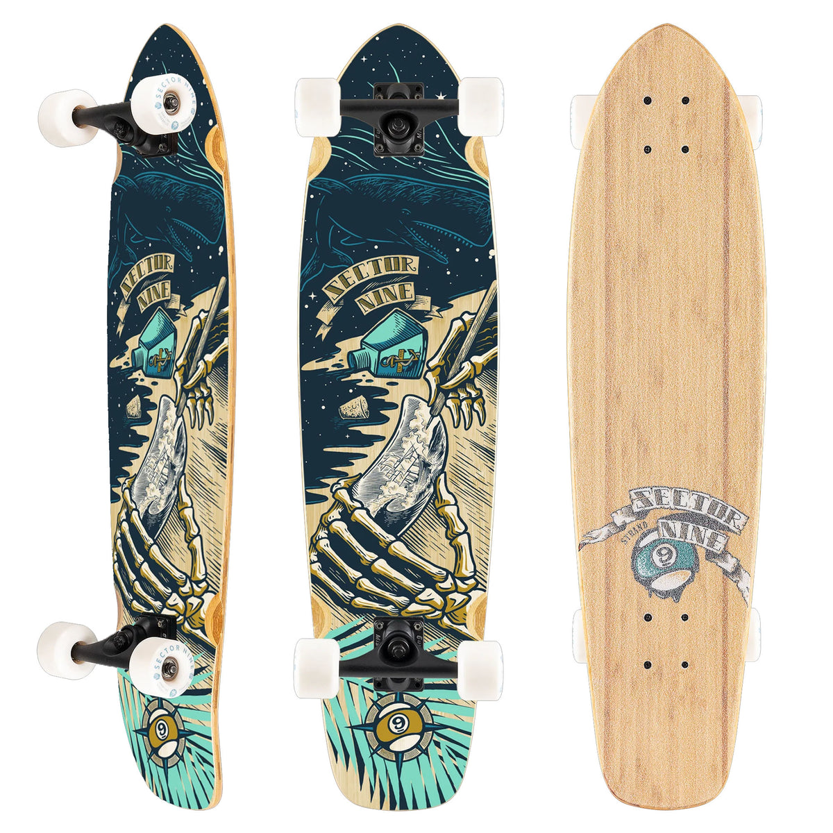 Sector 9 Strand Castaway 34” Complete Skateboard
