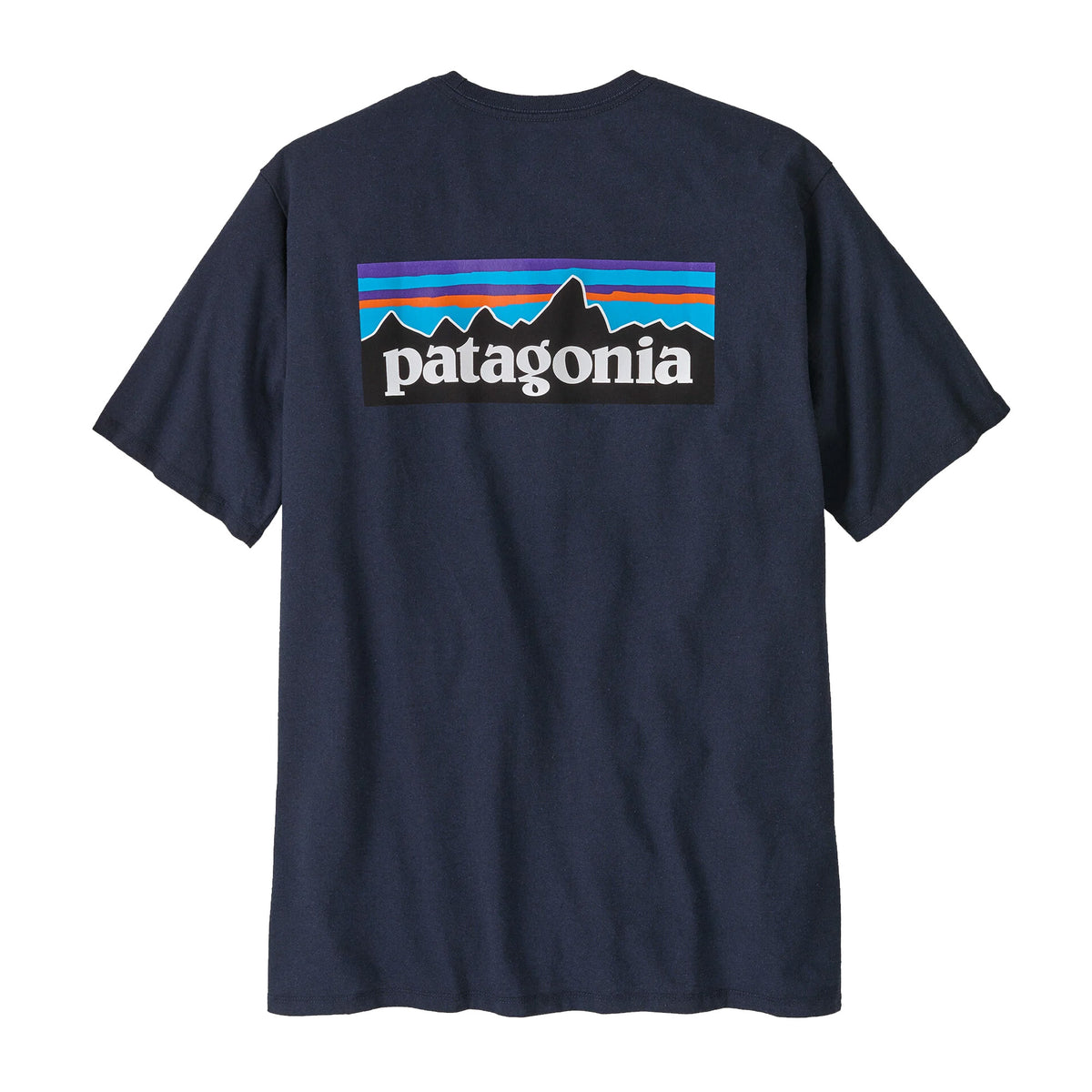 Patagonia P-6 Logo Responsibili-Tee Men's S/S T-Shirt - New Navy