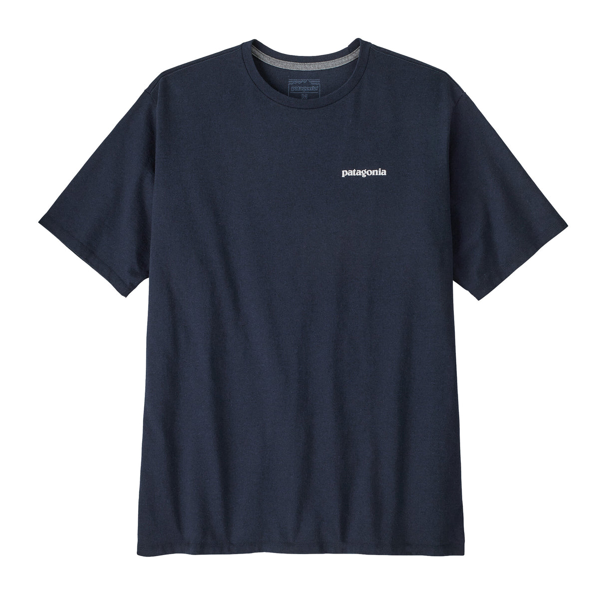 Patagonia P-6 Logo Responsibili-Tee Men's S/S T-Shirt - New Navy