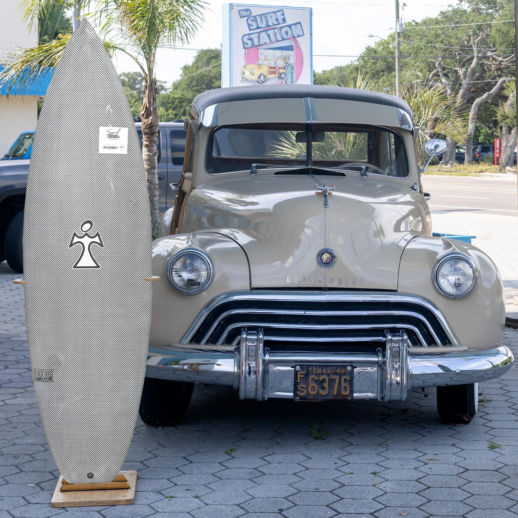 Inspired No Name Black Dart EPS 5'6 Surfboard - FCS II