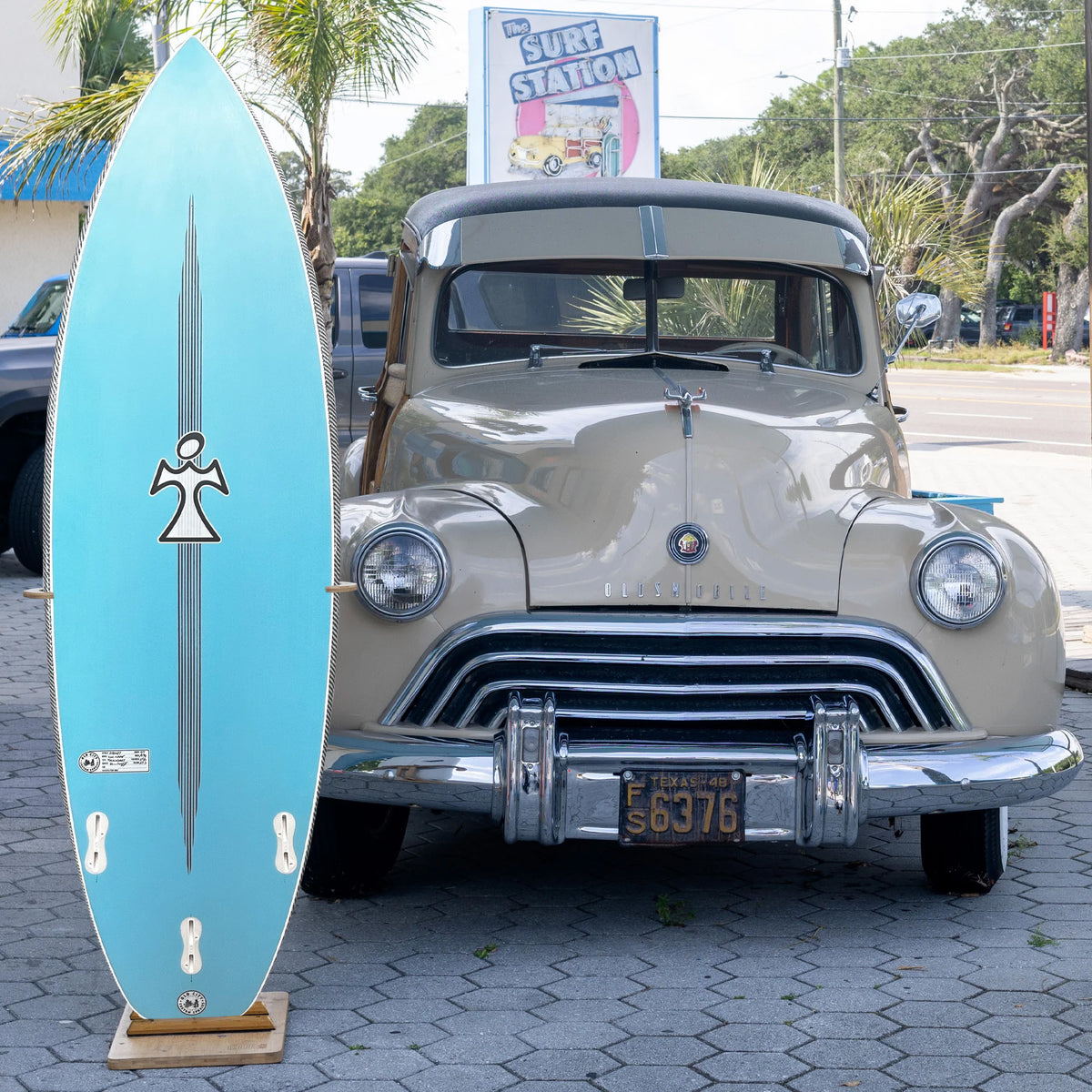 Inspired No Name Black Dart 5'6 EPS Surfboard - FCS II