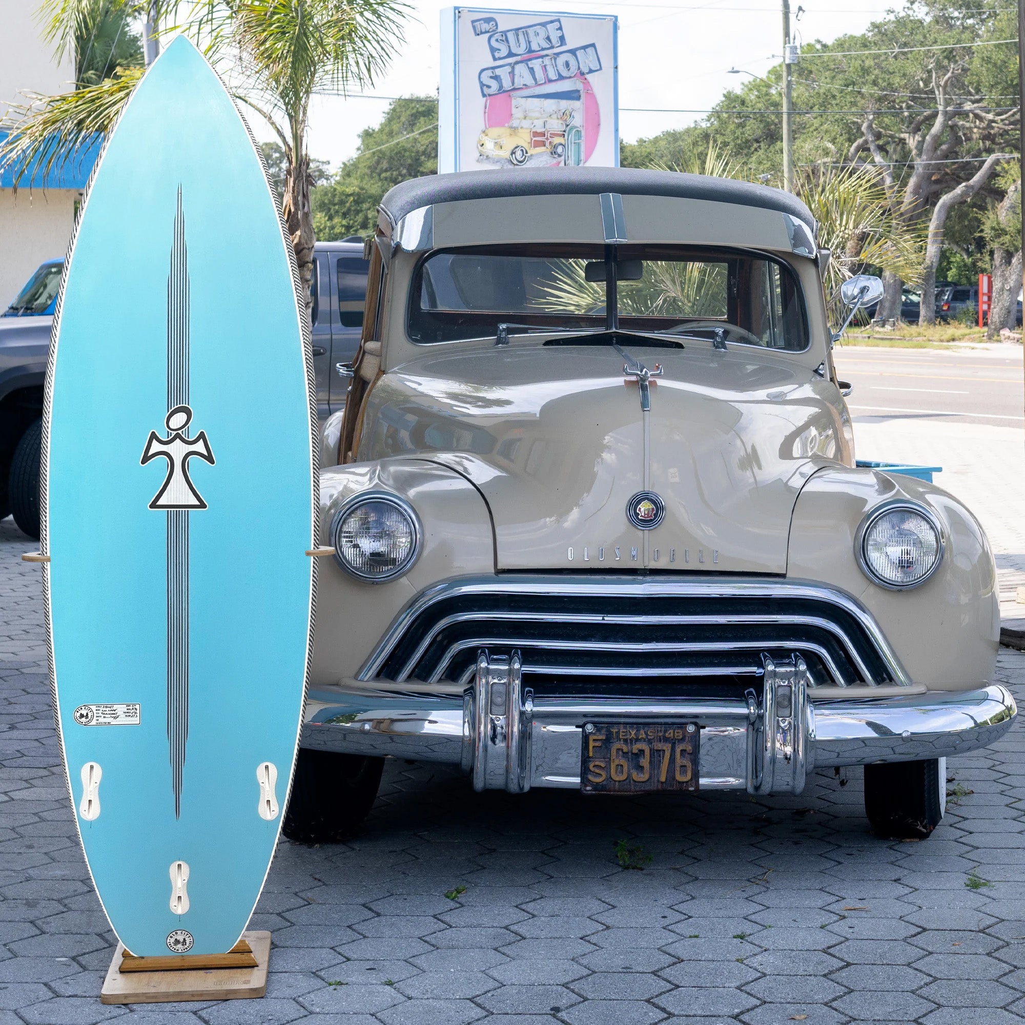 Inspired No Name Black Dart EPS 5'6 Surfboard - FCS II
