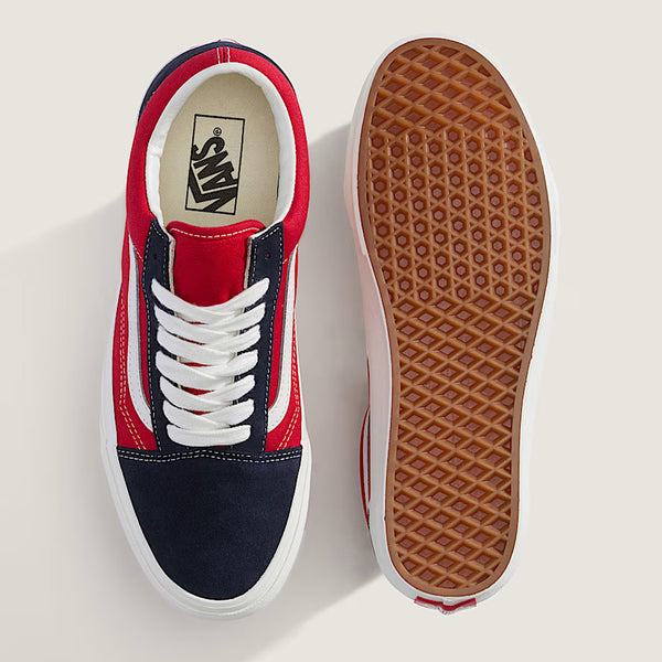 Vans Old-Skool 2-Tone Men's Shoes Navy/Red Surf Station Store